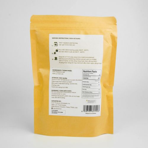 PLT073 - Tra mam xoi/ Raspberry Leaf Tea * 90g x 30 Units