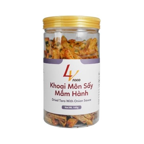 LV010 - Khoai mon say mam hanh / Dried Taro With Onion Sauce