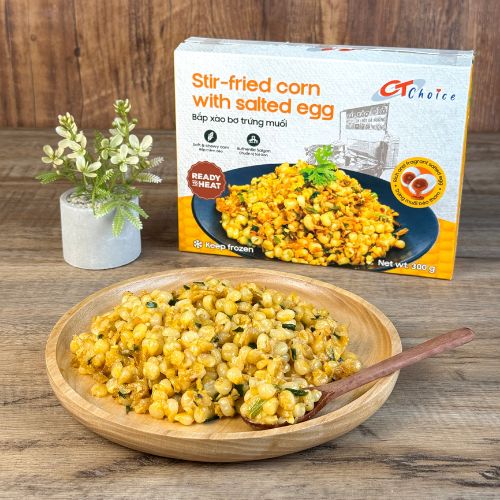 CT008 - Bap Nep Deo Xao Bo Trung Muoi / Stir/Fried Corn With Salted Egg