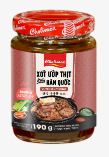 CLM08 - Cholimex Xot uop thit han quoc vi truyen thong/Cholimex Korean BBQ Sauce Tradition Taste * 190gr x 36Unit