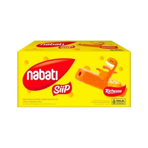 NBT04 - Banh SIIP Nabati vi pho mai hop/ Nabati Siip Cheese Flavor Snack