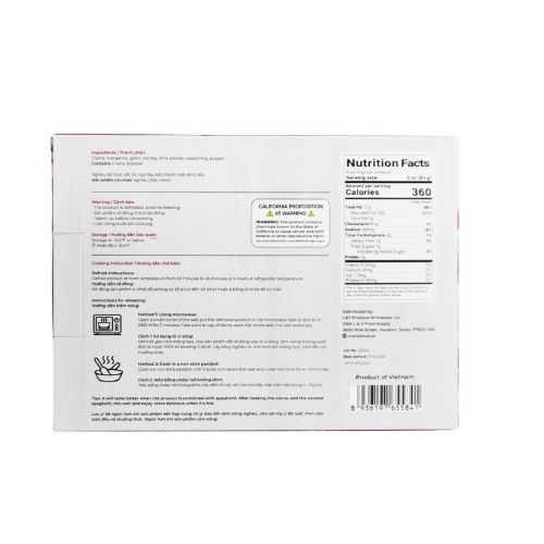 VC0052 - Ngheu bo toi/Clams in garlic margarine sauce