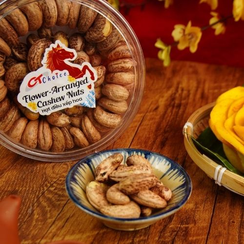 CT115 - Hat dieu rang muoi vo lua xep hop/Salted Roasted Cashews with Skin