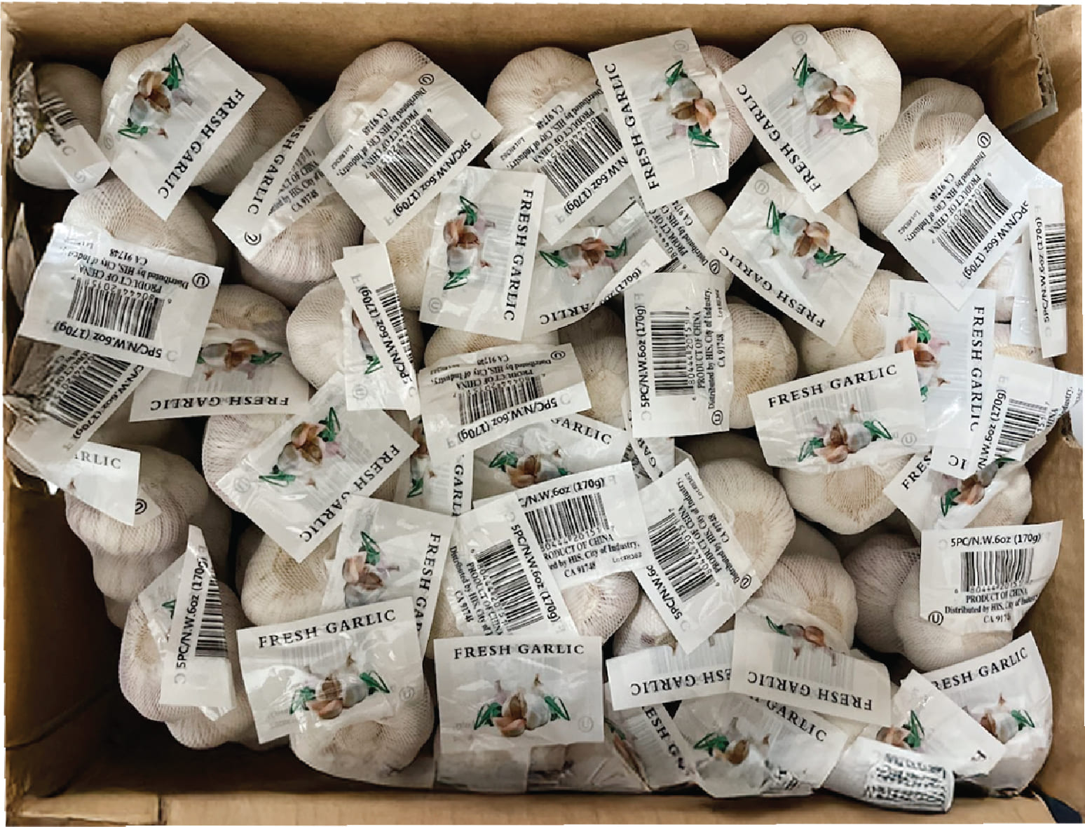 Toi Tuoi Tui / Fresh Garlic Bag *CHINA*