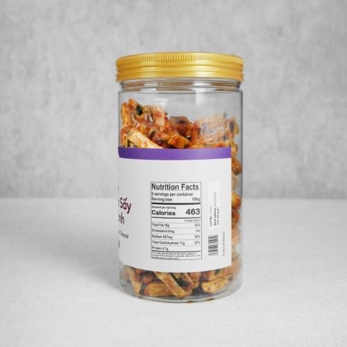 LV010 - Khoai mon say mam hanh / Dried Taro With Onion Sauce