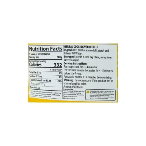 MTM01 - Mien dong thao duoc thanh mat/Herbal Cooling Vermicelli