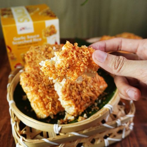 CT066 - Com Chay Xot Mam Toi Ot / Garlic Sauce Scorched Rice