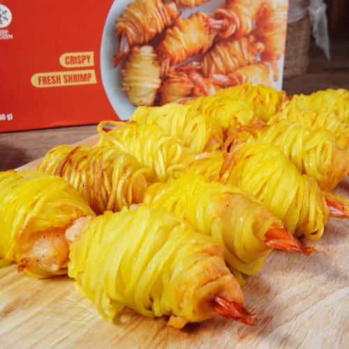 CT068 - Tom quan khoai tay/ Potato shrimp