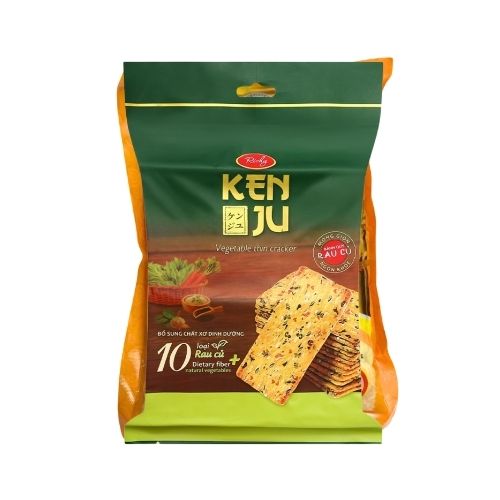 KENJU* Banh Rau Cu * Vegetable Thin Cracker Bag