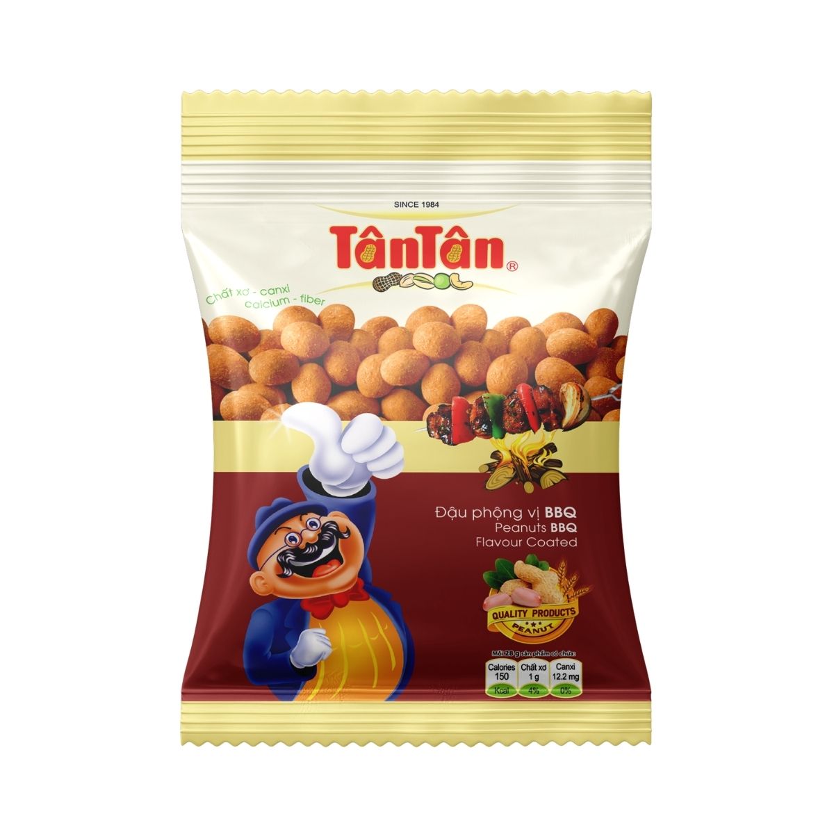 TT04 - Dau phong BBQ/Peanut With BBQ Flavor *50gr X 60 Units