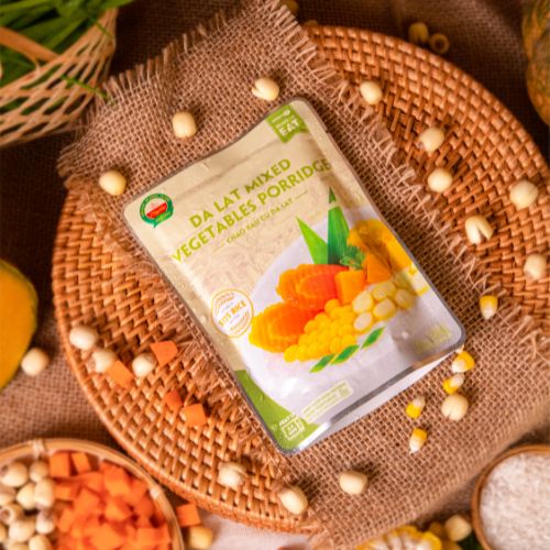 CCT03 - Chao Rau Cu Thap Cam / Mixed Vegetables Porridge