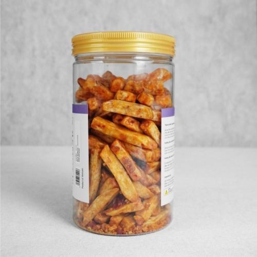 LV009 - Khoai mon say mam toi / Dried Taro With Garlic Sauce