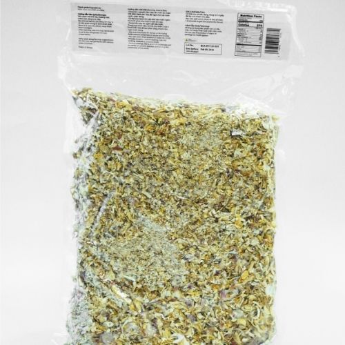 LV033 - Hanh tim cat lat say Vinh Chau loai cao cap / Sliced dried shallots / premium Grade