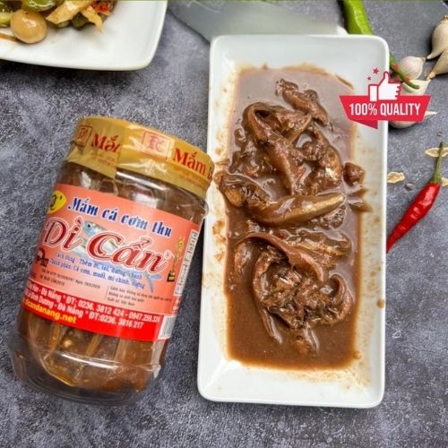 MDC05 - Mam ca com thu Di Can/ Di Can Fermented Whole Anchovy-Mackerel Sauce * 500g x 50 Units
