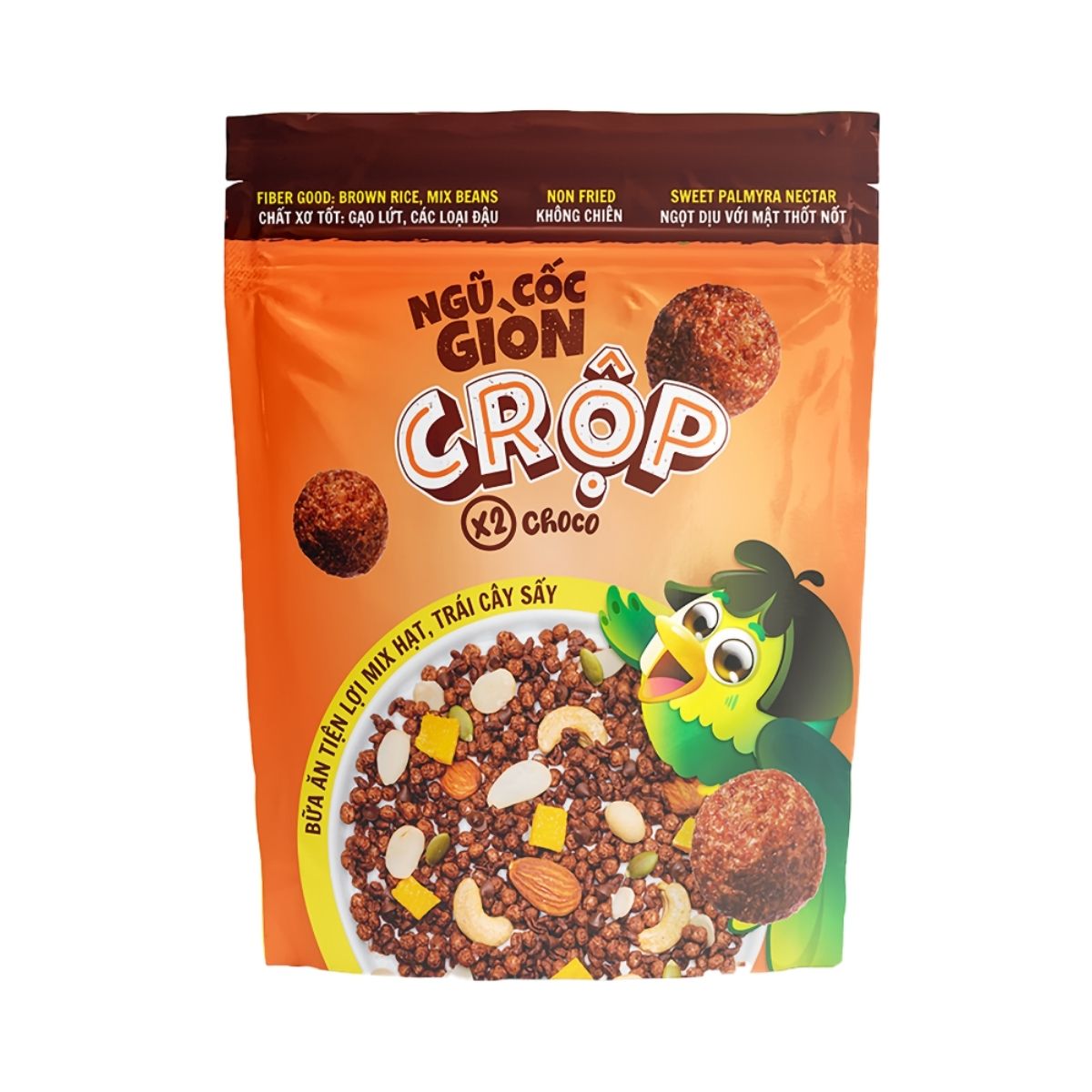 VTO05 - Ngu Coc Gion Crop Chocola / Crop X2 Choco