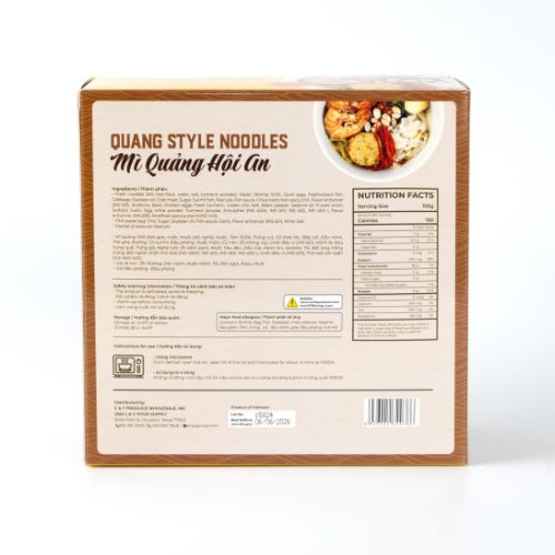 CT037 - Mi Quang / Quang style Noodle