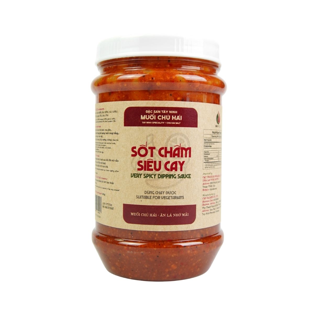 MCH01 - Muoi Chu Hai (SIEU CAY) / Chu Hai Salted Sauce (VERY SPICY)