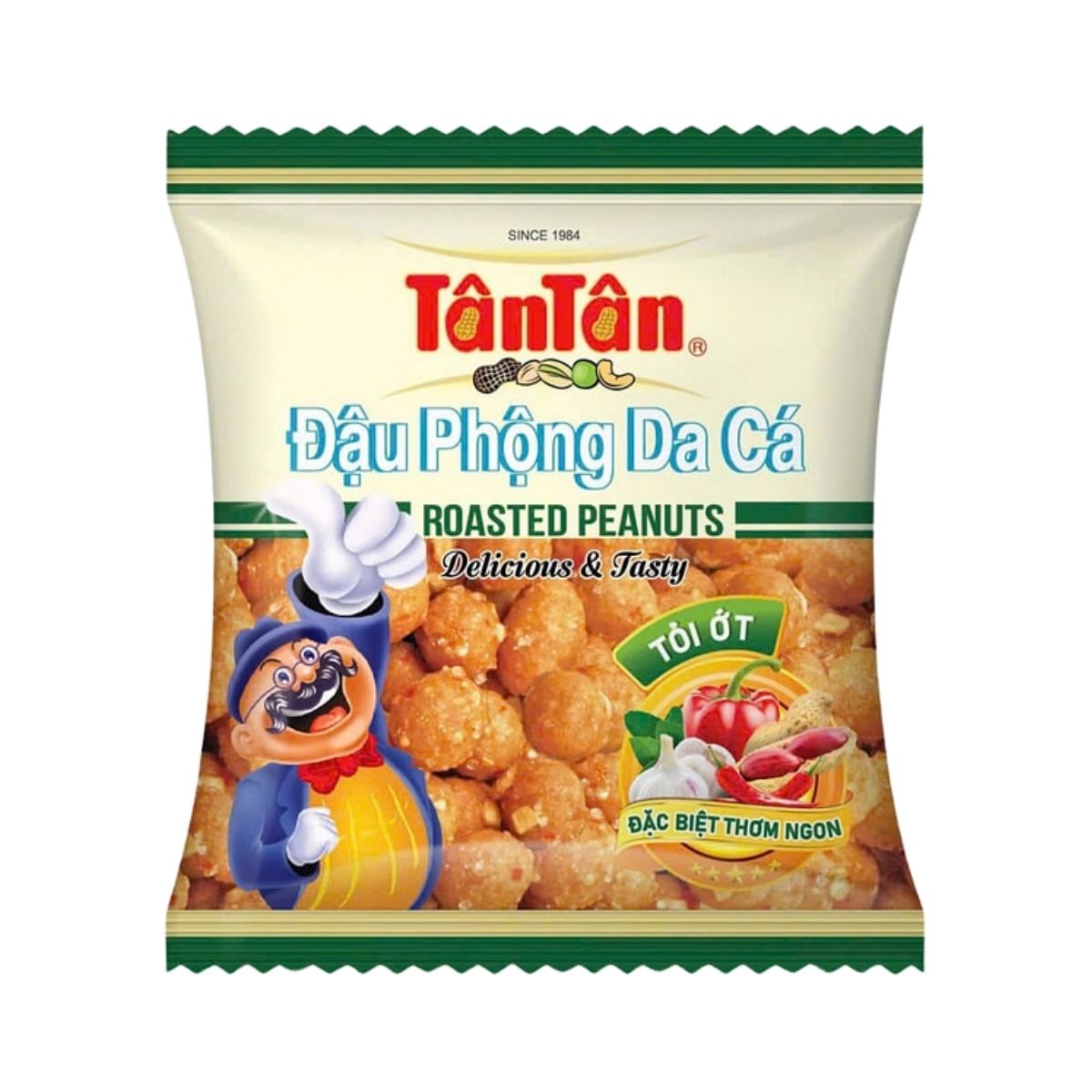 TT07 - Dau phong da ca tỏi ớt/Roasted Peanuts * 14g x 200 Units