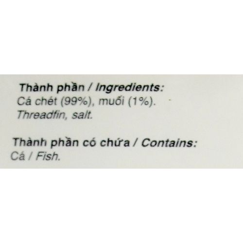 BGK01 - Ca chet / fermented-dried eleutheronema tetradactylum