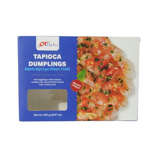 CT014 - Banh bot loc Phan Thiet/ Phan Thiet's stuffed tapioca dumplings * 450g x 24 Units