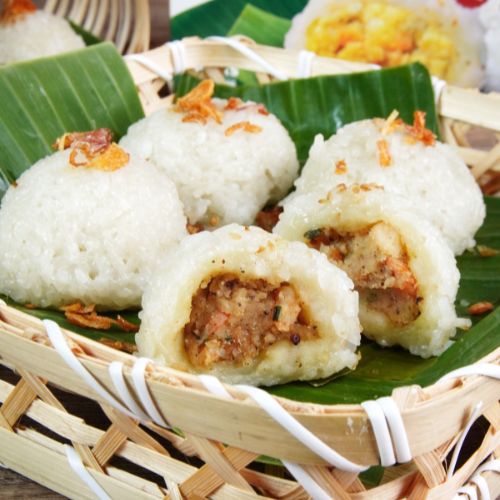 CT033 - Xoi khuc Ha Thanh / Ha Thanh Sticky Rice Balls