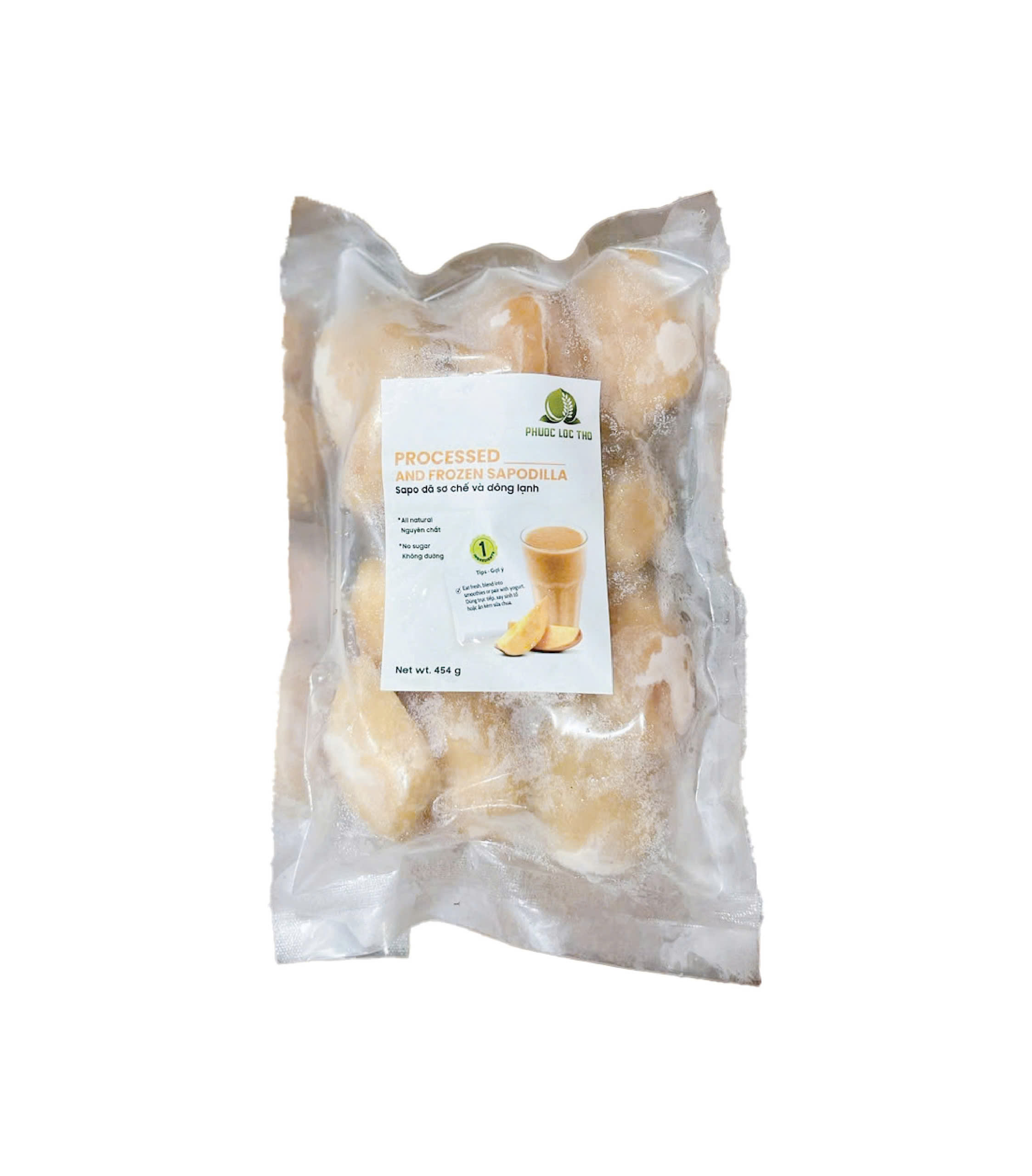 PLT045 - Sapo da so che va dong lanh / Processed And Frozen Sapodilla