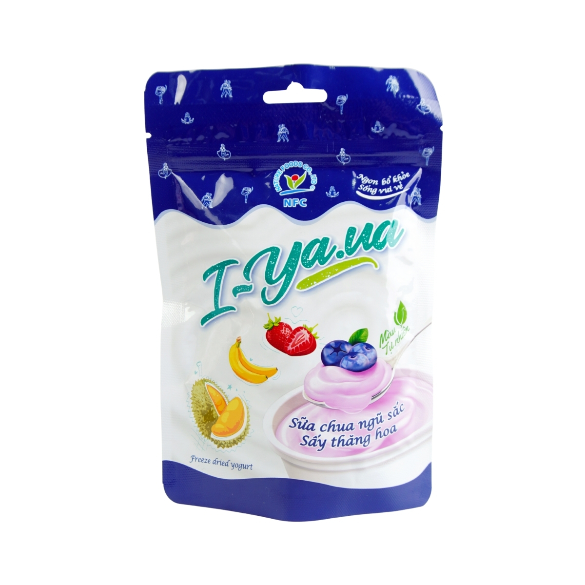 NFC05 - Sua chua ngu coc say thang hoa / Freeze Dried Yogurt