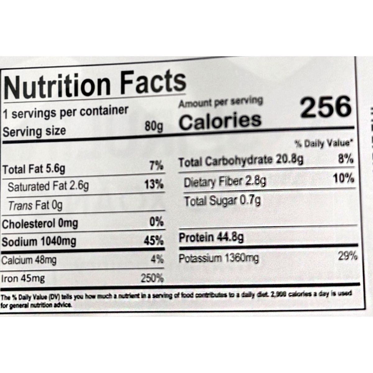 PLT050 - Tao bien/ Spirulina Chili