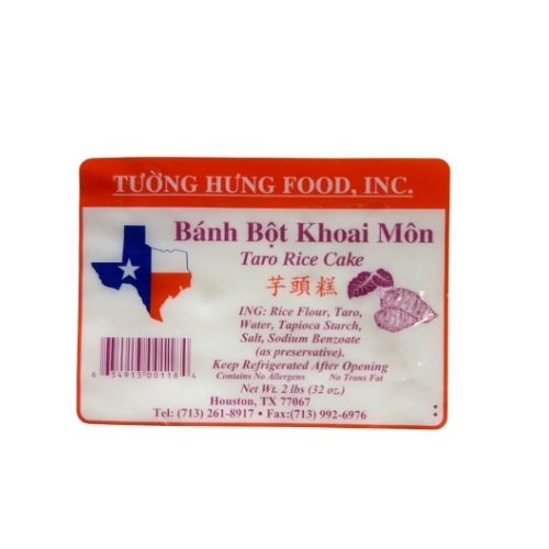 TUONG HUNG***BOT CHIEN KHOAI MON ***RICE CAKE With Taro*AUG 1 UP 7 $ cs