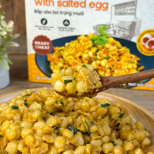 CT008 - Bap Nep Deo Xao Bo Trung Muoi / Stir/Fried Corn With Salted Egg