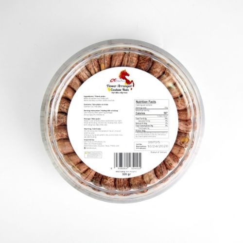 CT115 - Hat dieu rang muoi vo lua xep hop/Salted Roasted Cashews with Skin