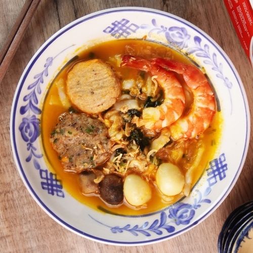 VC0037 - Banh canh cua/ Crab Tapioca Noodle Soup