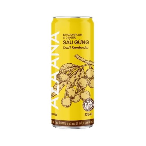 AZN01 - Kombucha Sau Gung * Dragon Plum & Ginger
