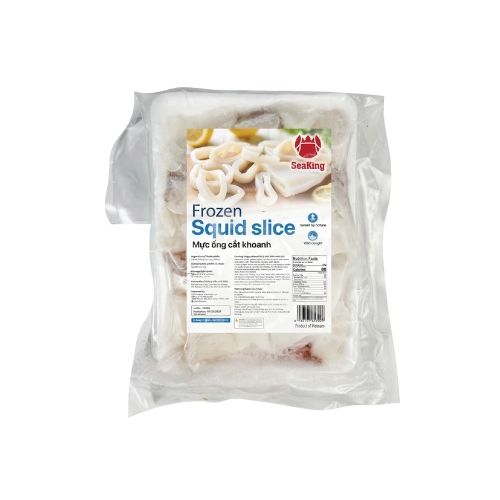VC022 - Muc ong cat khoanh/Frozen Squid Sliced