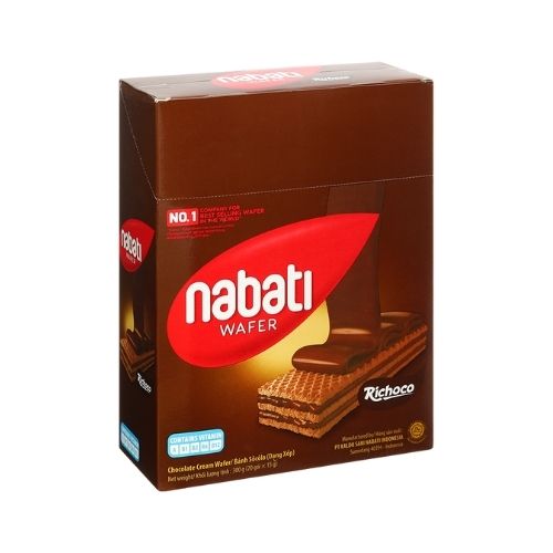 NBT02 - Bánh Xốp Chocolate / Nabati Chocolate Cream Wafer