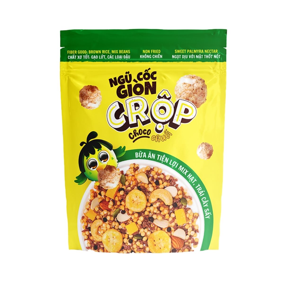 VTO06 - Ngu Coc Gion Crop Choco Chuoi / Crop Choco Banana