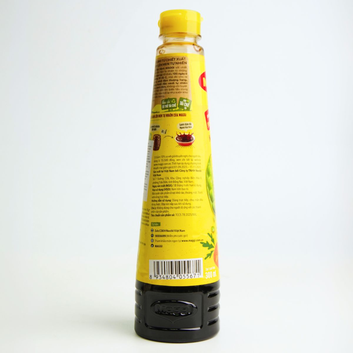 MAG03 - Nuoc Tuong Dam Dac Maggi/ Maggi Concentrated Soy Sauce * 300ml x 24 Units
