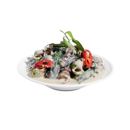 VC0032 - Oc len xao dua / Top snails in coconut sauce