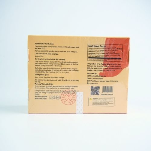 AK14 - Banh phong tom/Anh Kua  Shrimp Chips