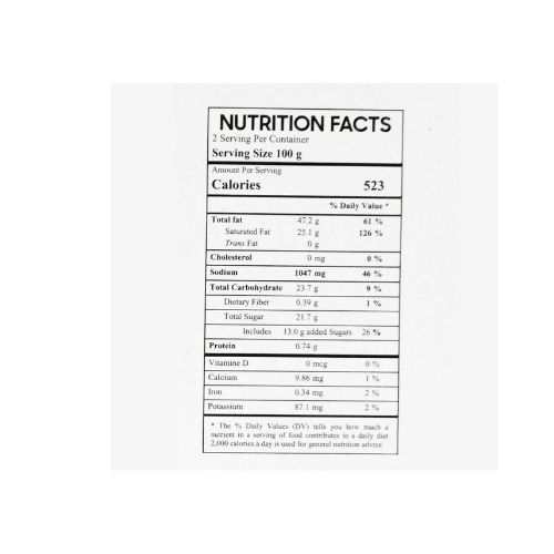 VC0001 - DRY Xot Bo Cay / Spicy Margarine Sauce