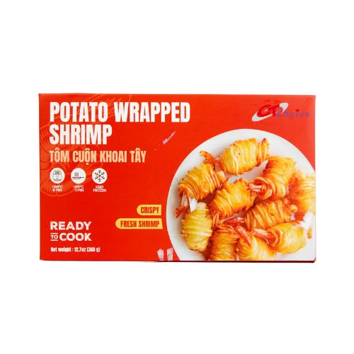 CT068 - Tom quan khoai tay/ Potato shrimp