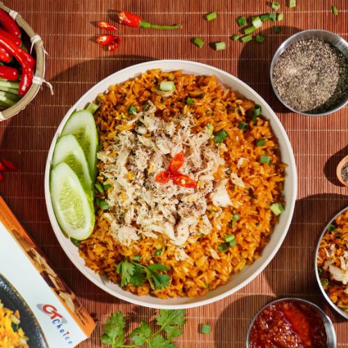 CT024 - Com Chien Thit Ghe / Fried Rice With Blue Crab Meat