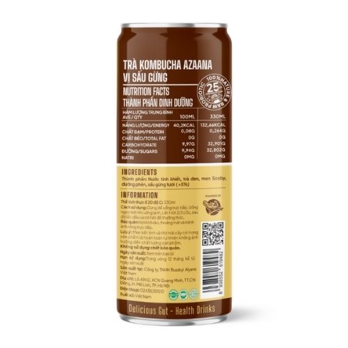 AZN01 - Kombucha Sau Gung * Dragon Plum & Ginger