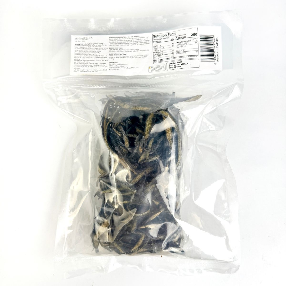 PLT050 - Tao bien/ Spirulina Chili