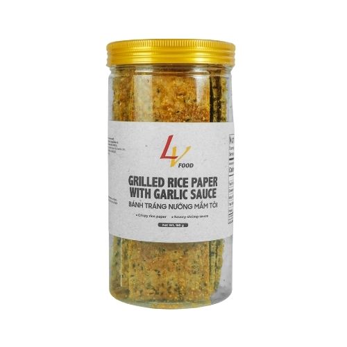 LV002 - Banh Trang Mam Toi/ Grilled rice paper with garlic sauce