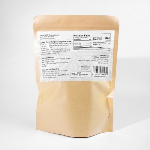 LV027 - Nam dong co kho L11 (4-5cm)/Dried Shiitake Mushroom