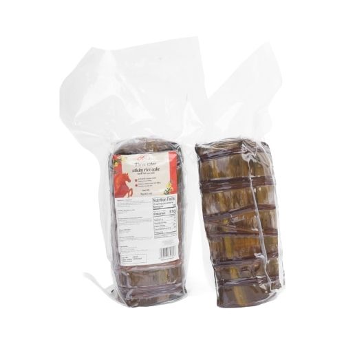 CT133 - Banh tet 3 mau tom kho/ Three-colored sticky rice cake with dried shrimp