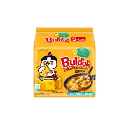 SamYang - Buldak (YELLOW) Artificial Spicy Chicken Flavor Ramen Cheese