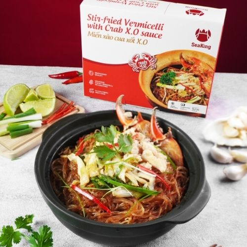 VC0036 - Mien Xao Cua Xot X.O / Stir Fried Vermicelli with Crab X.O sauce