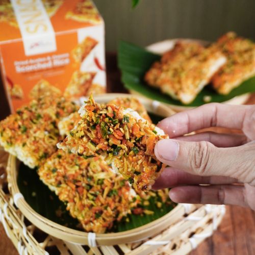 CT065 - Com Chay Ruoc Xot Mam Hanh / Dried Acetes & Onions Scorched Rice